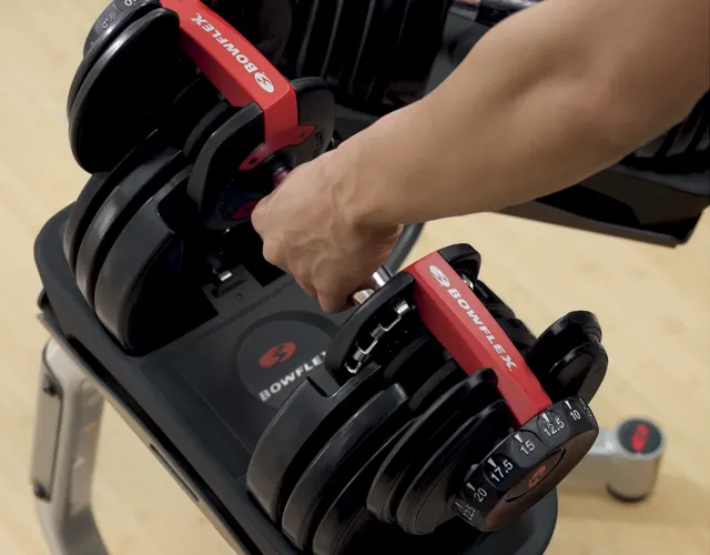Verstelbare Dumbbells