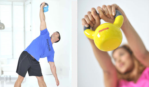 kettlebells
