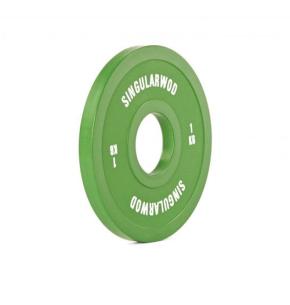 Singular WOD fractionele kleur Olympische  schijf 
