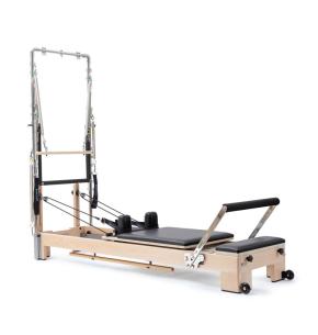 Elina Pilates Wooden Reformer Lignum With Tower + Gratis Levering