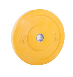 Disco olímpico Bumper fitnessdigital (Peso: 15kg)