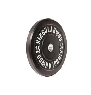Singular WOD Bumper Training zwart Olympische schijf (Gewicht: 10kg)