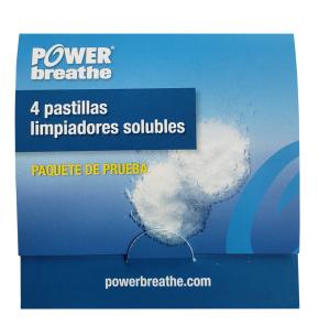 Reinigingstabletten x 4 voor Powerbreathe