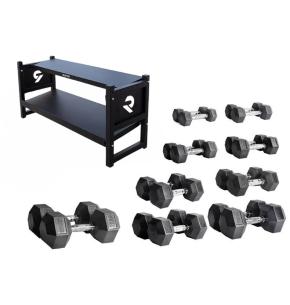 Ruster Pack Rek en Zeshoekige Halters 2 tot 20kg