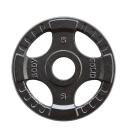 Disco Olímpico hierro 4 agarres Body-Solid Tools (Peso: 5kg)
