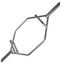 Body-Solid Olympische Shrug Bar met Verhoogde Handgrepen