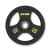 Disco olímpico acero Ziva Performance Negro/Amarillo (Peso: 10kg)